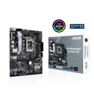 Køb ASUS PRIME H610M-A D4 Micro-ATX LGA1700  Intel H610 online billigt tilbud rabat gaming gamer
