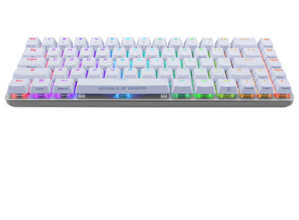 Køb ASUS ROG FALCHION ACE 65% White RGB Compact USB-C Gaming NXRD Mechanical Keyboard PBT Keycaps online billigt tilbud rabat gaming gamer
