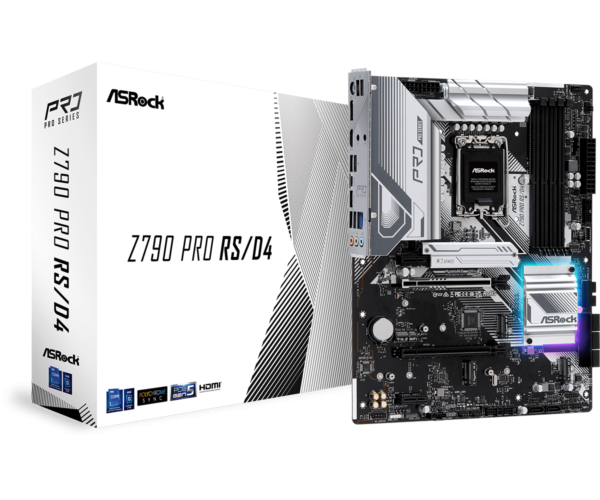 Køb ASrock Z790 Pro RS DDR4 online billigt tilbud rabat gaming gamer