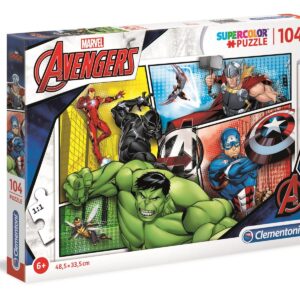 Køb Avengers Puslespil - 104 Brikker online billigt tilbud rabat gaming gamer
