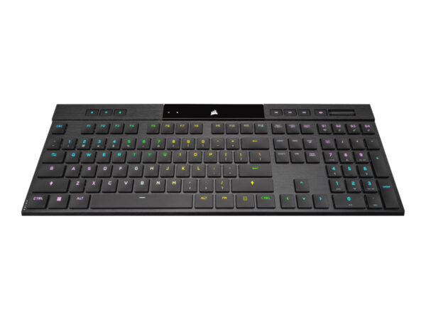 Køb CORSAIR Gaming K100 AIR RGB Tastatur Mekanisk Per-key RGB Trådløs Kabling Nordisk online billigt tilbud rabat gaming gamer