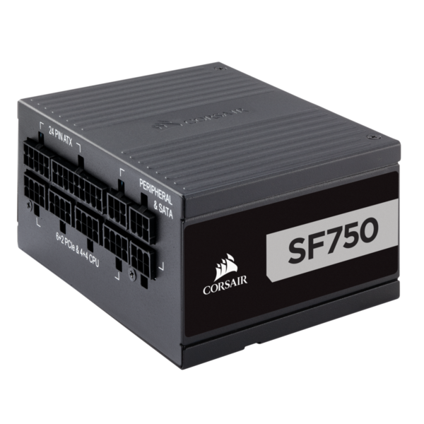 Køb CORSAIR SF750 80 PLUS Platinum Fully Modular SFX Power Supply online billigt tilbud rabat gaming gamer