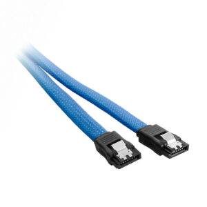 Køb CableMod ModMesh SATA 3 Cable 30cm - light blue online billigt tilbud rabat gaming gamer
