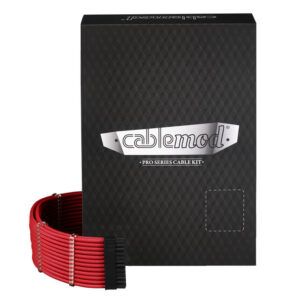 Køb CableMod PRO ModMesh RT-Series ASUS ROG / Seasonic Cable Kits - red online billigt tilbud rabat gaming gamer