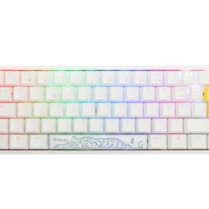 Køb Ducky One 2 Pro - Classic Pure White Nordic - Mini 60% - Kailh Box Brown online billigt tilbud rabat gaming gamer