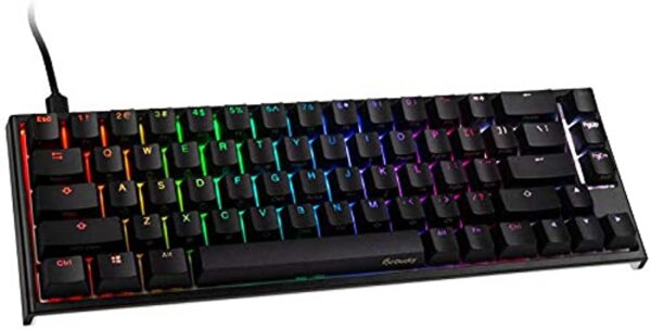 Køb Ducky One 3 - Classic Black / White Nordic - SF 65% - Cherry Blue online billigt tilbud rabat gaming gamer