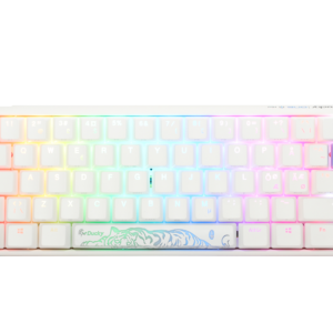 Køb Ducky One 3 - Classic Pure White Nordic - Mini 60% - Cherry Brown online billigt tilbud rabat gaming gamer