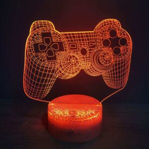 Køb Geekd Gaming 3D Lampe - Controller online billigt tilbud rabat gaming gamer