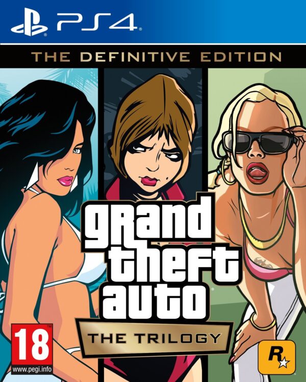Køb Grand Theft Auto The Trilogy  -  The Definitive Edition - Playstation 4 online billigt tilbud rabat gaming gamer
