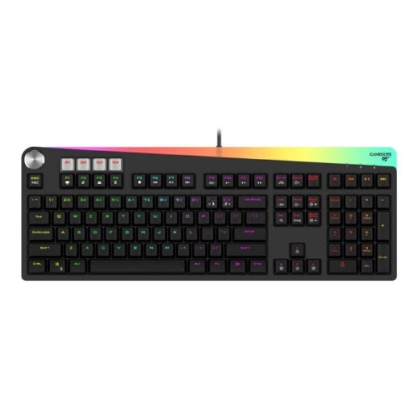 Køb Havit KB473L Tastatur Mekanisk RGB online billigt tilbud rabat gaming gamer