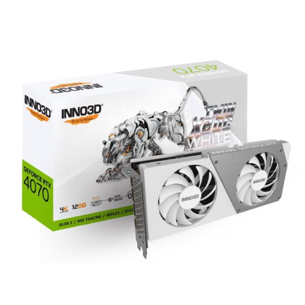 Køb Inno3D GeForce RTX 4070 X2 OC White 12GB online billigt tilbud rabat gaming gamer