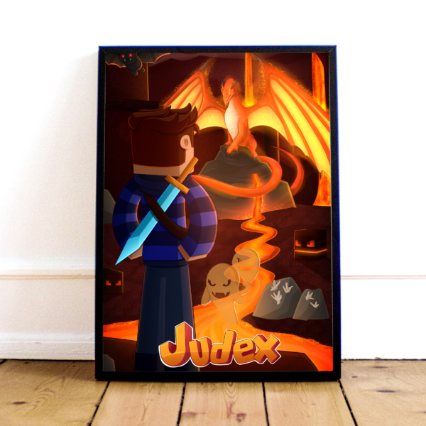 Køb Judex Ilddrage Plakat online billigt tilbud rabat gaming gamer