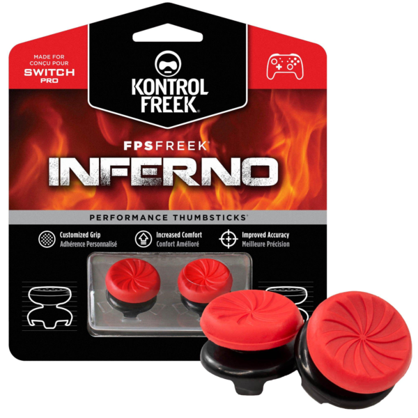 Køb KontrolFreek - FPS Freek Inferno - Nintendo Pro (4 Prong) online billigt tilbud rabat gaming gamer