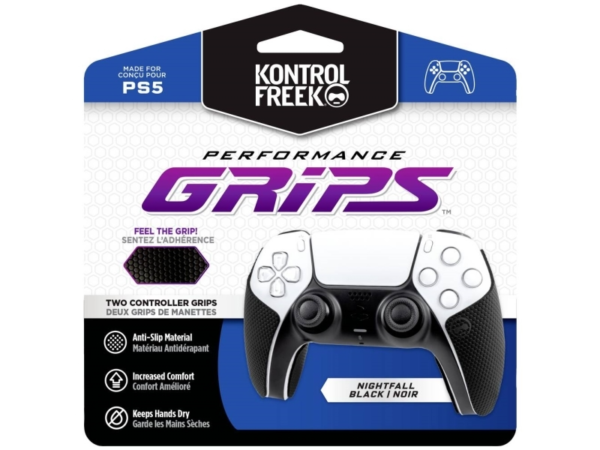 Køb KontrolFreek - Performance Grips (Black) - PS5 online billigt tilbud rabat gaming gamer