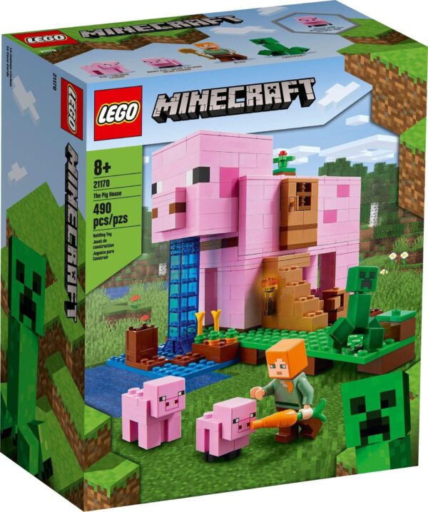 Køb LEGO Minecraft - Grisehuset (21170) online billigt tilbud rabat gaming gamer