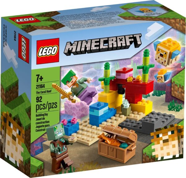 Køb LEGO Minecraft - Koralrevet (21164) online billigt tilbud rabat gaming gamer