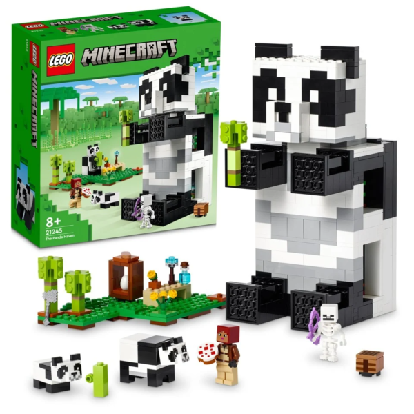 Køb LEGO Minecraft - Panda Reservatet (21245) online billigt tilbud rabat gaming gamer