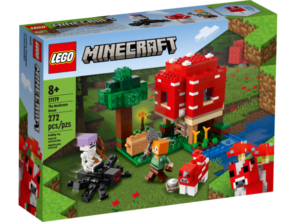 Køb LEGO Minecraft - Svampehuset (21179) online billigt tilbud rabat gaming gamer