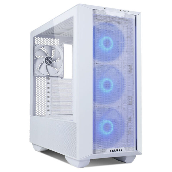 Køb Lancool III RGB White - 3x 140mm ARGB PWM fans + 1x 140mm PWM fan online billigt tilbud rabat gaming gamer