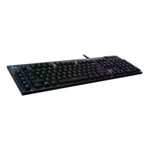 Køb Logitech - G815 LIGHTSYNC RGB Mechanical Gaming Keyboard  -  GL Tactile - CARBON - PAN - NORDIC online billigt tilbud rabat gaming gamer