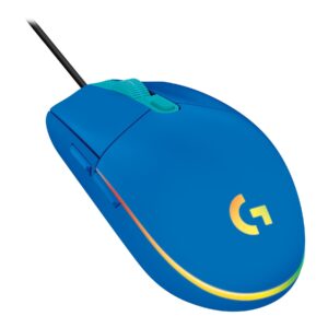 Køb Logitech Gaming Mouse G203 LIGHTSYNC Optisk Kabling Blå online billigt tilbud rabat gaming gamer