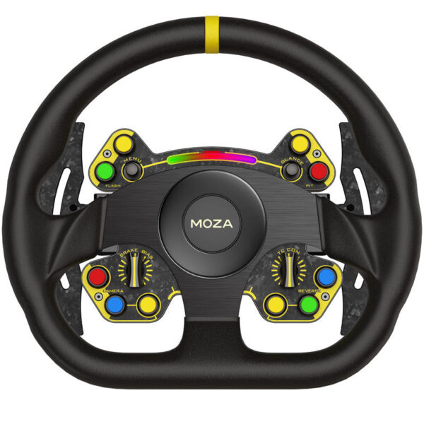 Køb MOZA RS Steering Wheel D-shape Leather version online billigt tilbud rabat gaming gamer