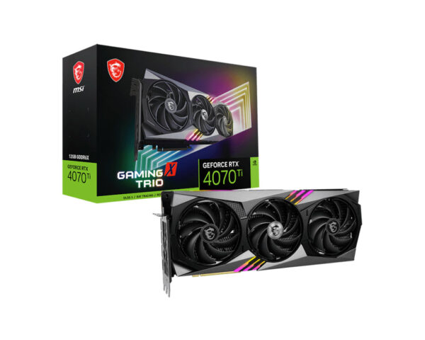 Køb MSI GeForce RTX 4070 Ti GAMING X TRIO 12G 12GB online billigt tilbud rabat gaming gamer