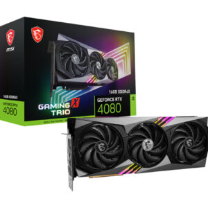 Køb MSI GeForce RTX 4080 16GB GAMING X TRIO online billigt tilbud rabat gaming gamer
