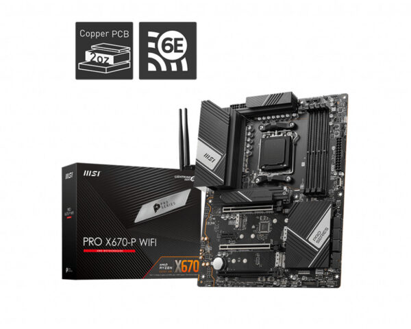 Køb MSI  PRO X670-P WIFI online billigt tilbud rabat gaming gamer