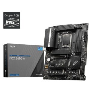 Køb MSI PRO Z690-A ATX LGA1700 Intel Z690 online billigt tilbud rabat gaming gamer
