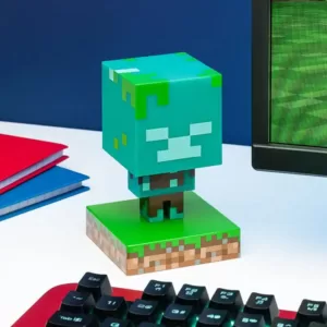 Køb Minecraft Drowned Zombie Icon lys online billigt tilbud rabat gaming gamer