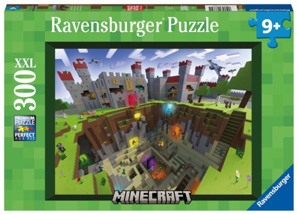 Køb Minecraft Jigsaw Minecraft: Cutaway (300 brikker) online billigt tilbud rabat gaming gamer