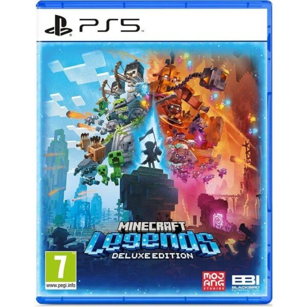 Køb Minecraft Legends (Deluxe Edition) - Playstation 5 online billigt tilbud rabat gaming gamer