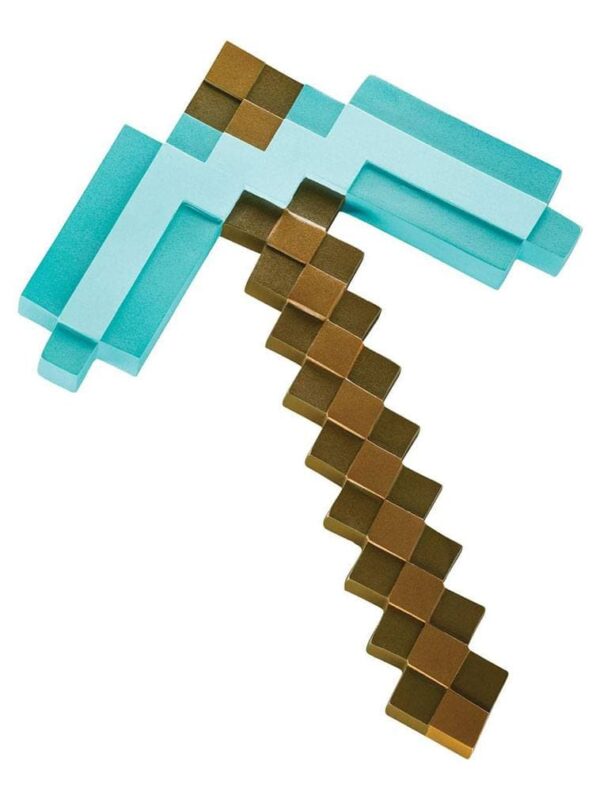 Køb Minecraft Plastik Diamond Pickaxe online billigt tilbud rabat gaming gamer