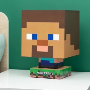 Køb Minecraft Steve Icon Lamp online billigt tilbud rabat gaming gamer