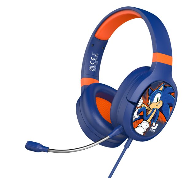 Køb OTL - PRO G1 SEGA MORDERN Sonic the Hedgehog Gaming Headphones (SH0901) online billigt tilbud rabat gaming gamer