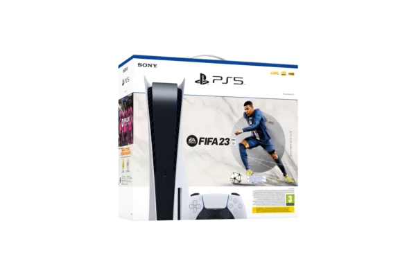 Køb PlayStation 5 Console  -  FIFA 23 Bundle online billigt tilbud rabat gaming gamer