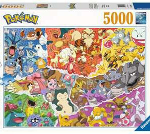 Køb Pokemon Puslespil 5000 Brikker - Pokémon Allstars online billigt tilbud rabat gaming gamer