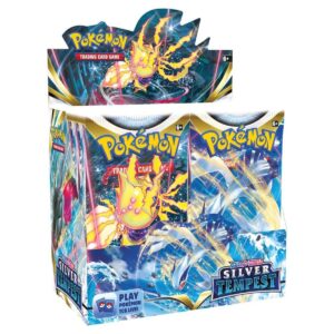 Køb Pokemon - Silver Tempest Booster Box  36pcs (POK85091) online billigt tilbud rabat gaming gamer