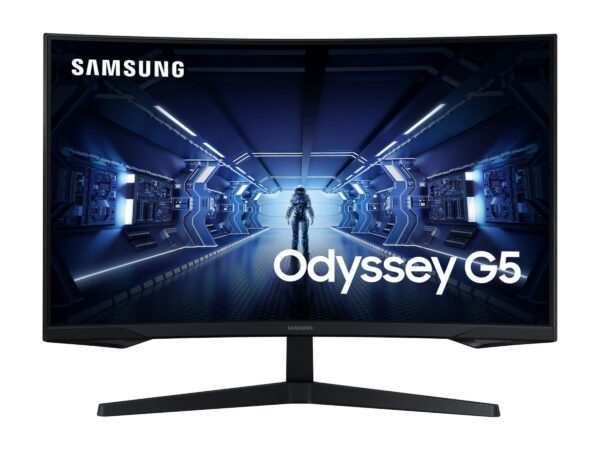 Køb Samsung Odyssey G5 C32G54TQWR 32" 2560 x 1440 HDMI DisplayPort 144Hz online billigt tilbud rabat gaming gamer