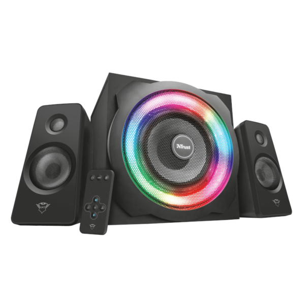 Køb Trust GXT 629 Tytan RGB Illuminated 2.1 Speaker Set online billigt tilbud rabat gaming gamer