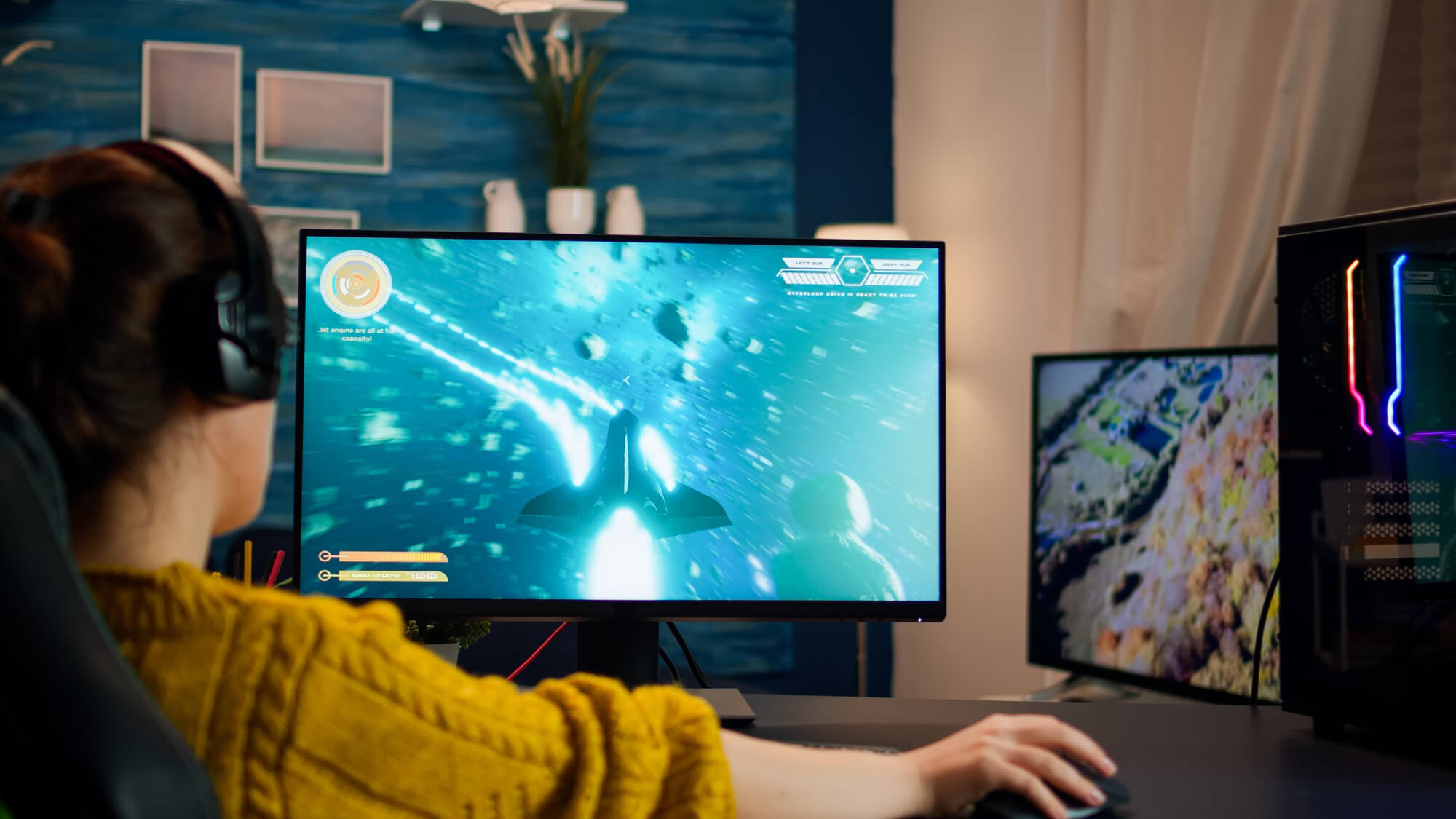 gaming skærm monitor gaming køb billigt online tilbud rabat