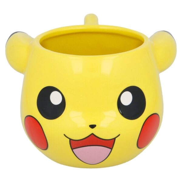 Køb 3D Kop - Pikachu Hoved 500 ml online billigt tilbud rabat gaming gamer