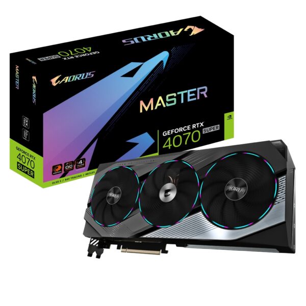 Køb AORUS GeForce RTX 4070 SUPER MASTER 12G 12GB online billigt tilbud rabat gaming gamer