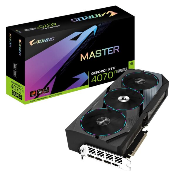 Køb AORUS GeForce RTX 4070 Ti SUPER MASTER 16G 16GB online billigt tilbud rabat gaming gamer