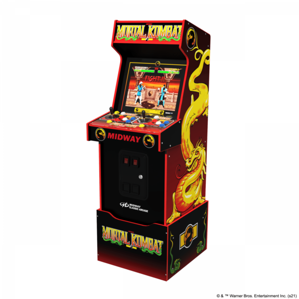 Køb ARCADE 1 UP MORTAL KOMBAT MIDWAY LEGACY 14-IN-1 WIFI ENABLED ARCADE MACHINE online billigt tilbud rabat gaming gamer