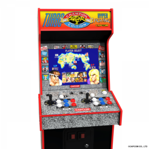 Køb ARCADE 1 UP STREET FIGHTER LEGACY 14-IN-1 WIFI ENABLED ARCADE MACHINE online billigt tilbud rabat gaming gamer