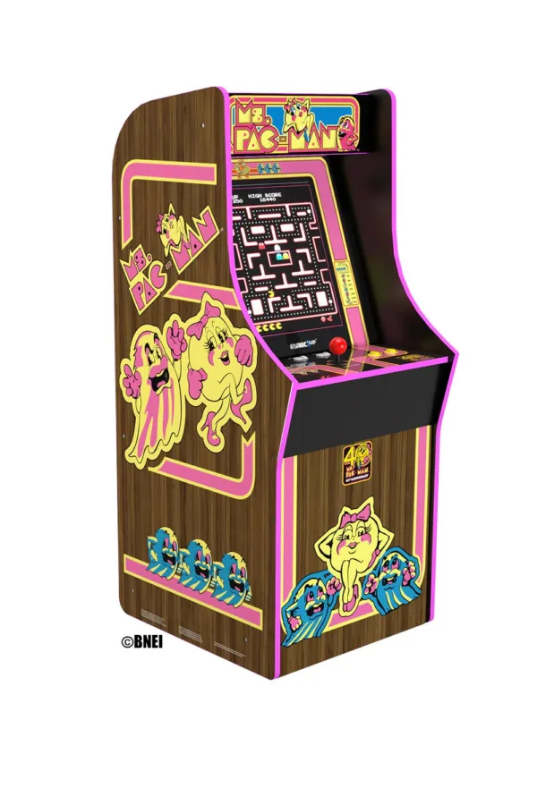 Køb ARCADE 1 Up Ms. Pac-Man 40th Anniversary Arcade Machine online billigt tilbud rabat gaming gamer