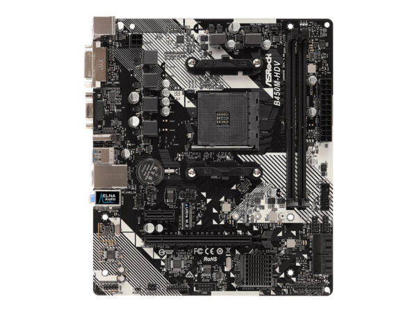 Køb ASRock B450M-HDV R4.0 Micro-ATX AM4 AMD B450 online billigt tilbud rabat gaming gamer