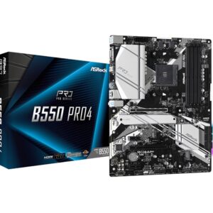 Køb ASRock B550 Pro4 ATX  AM4 AMD B550 online billigt tilbud rabat gaming gamer